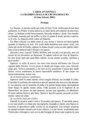 [Kathleen Mallory 06] • La Bambina Dagli Occhi Di Ghiaccio